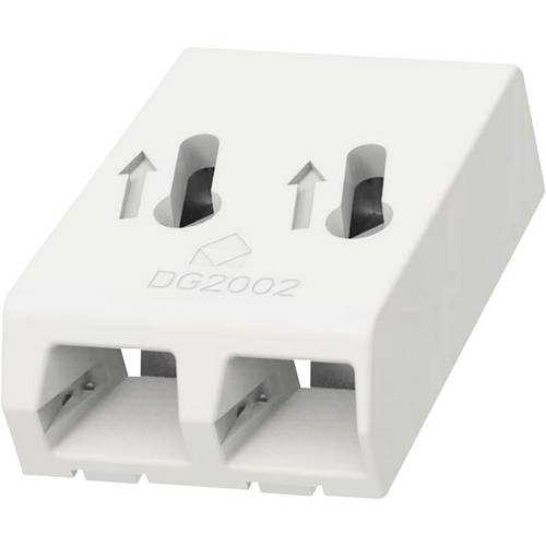 Degson DG2002-4.0-02P-11-00AH-1 SMD-Leiterplattenklemme 0.75 mm² Polzahl 2 Weiß 1 St.