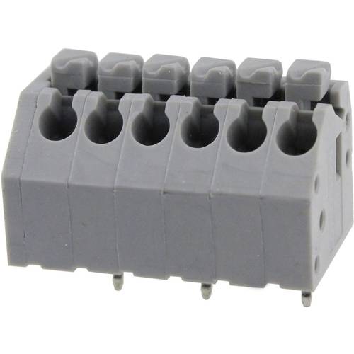 Degson DG250-3.5-04P-11-00AH-1 Federkraftklemmblock 0.82 mm² Polzahl 4 Grau 1 St.
