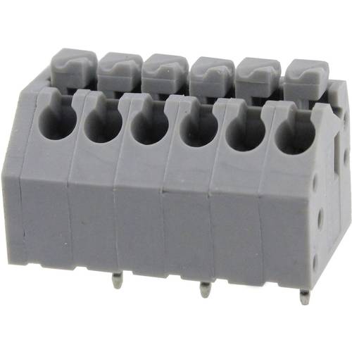 Degson DG250-3.5-10P-11-00AH-1 Federkraftklemmblock 0.82 mm² Polzahl 10 Grau 1 St.