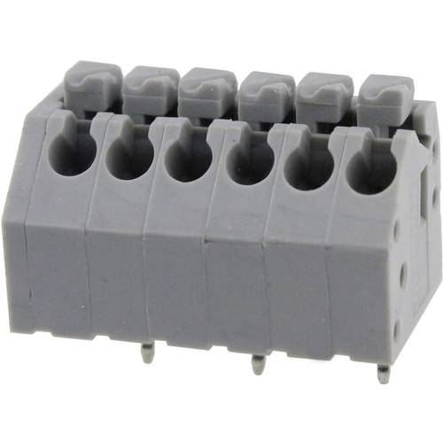 Degson DG250-3.5-03P-11-01AH-1 Federkraftklemmblock 0.82 mm² Polzahl 3 Grau 1 St.