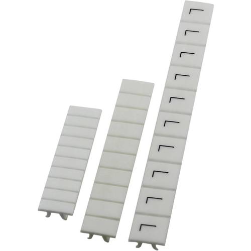 Degson ZB10-10P-19-00AH-1 Beschriftungsstreifen Passend für (Details): Serien Degson PC10, PC 16 und PC35 Weiß 1 St.