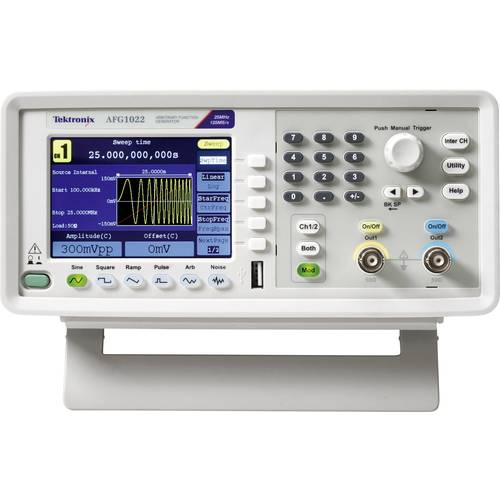 Tektronix AFG1022 Funktionsgenerator netzbetrieben kalibriert (DAkkS-akkreditiertes Labor) 0.000001 Hz - 25 MHz 2-Kanal ...