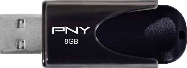 PNY Attaché 4 - USB-Flash-Laufwerk - 8 GB - USB