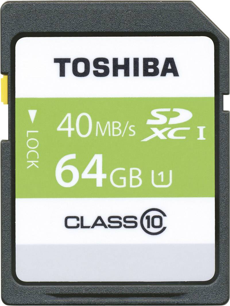 SDXC UHS1, 64 GB, 64 GB, SDXC, Classe 10, 40 MB-s-0