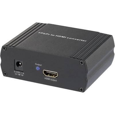 SpeaKa Professional AV Konverter SP-COHD-01 [Component Cinch - HDMI] 704 x 576 Pixel