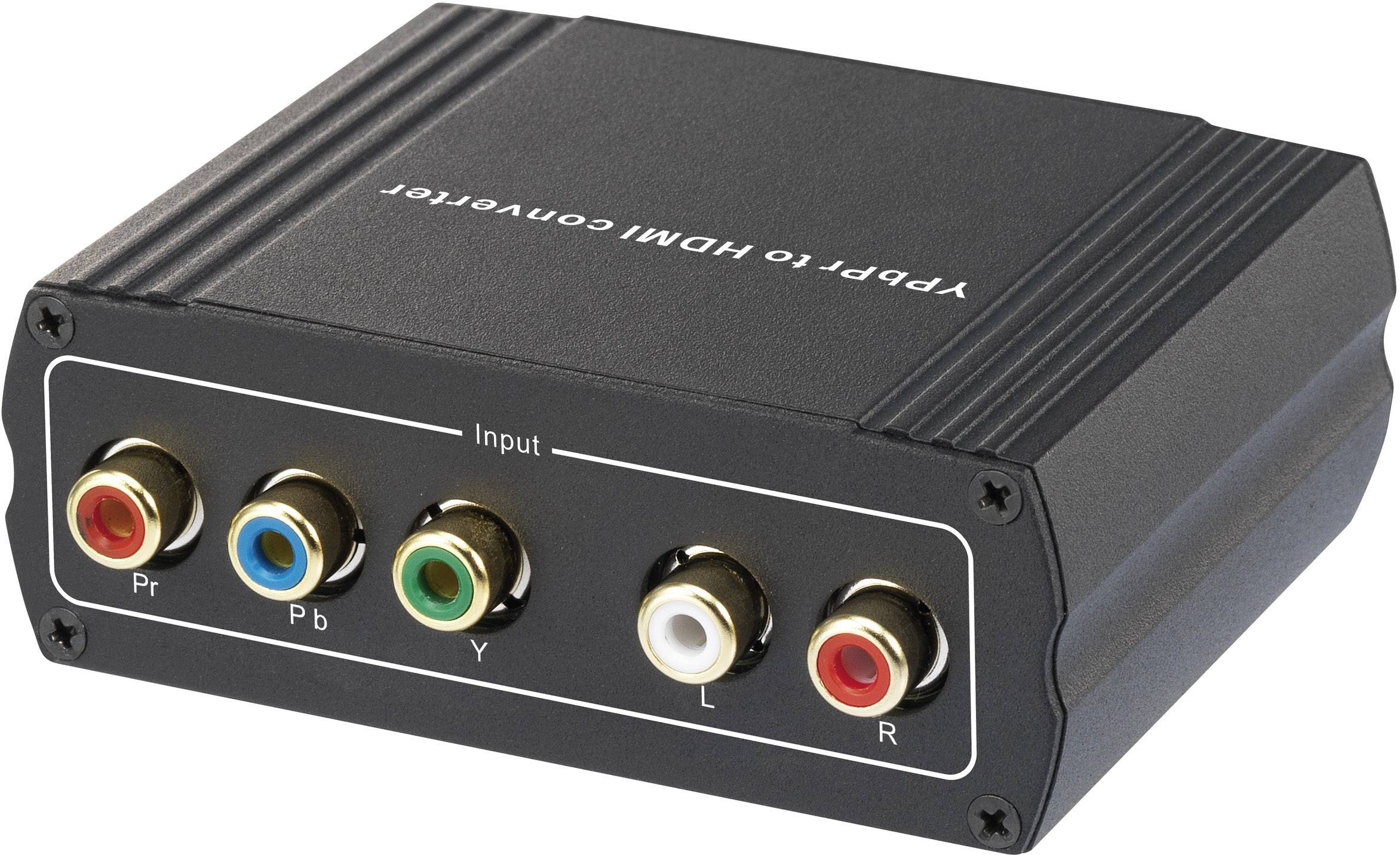 SpeaKa Professional AV Konverter SP-COHD-01 [Component Cinch - HDMI] 704 x 576 Pixel-2