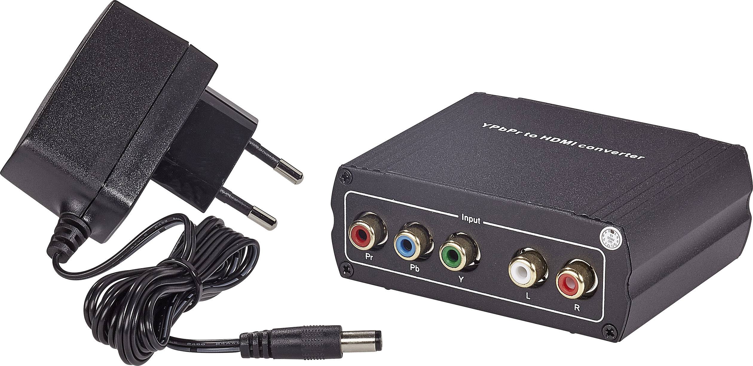 SpeaKa Professional AV Konverter SP-COHD-01 [Component Cinch - HDMI] 704 x 576 Pixel-4