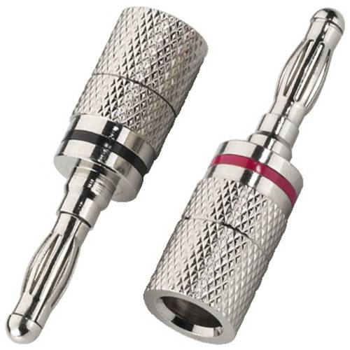 Monacor BP-104 Bananenstecker-Set 1 Paar
