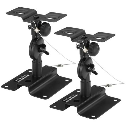 Monacor LST-6 - Montage mural PA-Lautsprecher-Halterung Neigbar 1 Paar