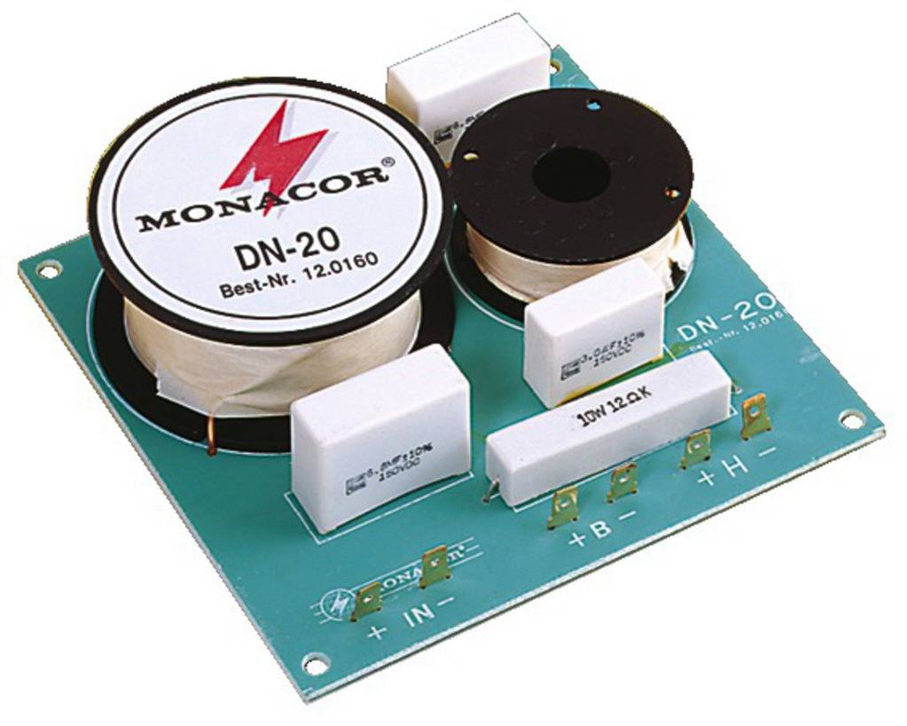 Monacor DN-20 2-Wege Frequenzweiche 8 Ω kaufen