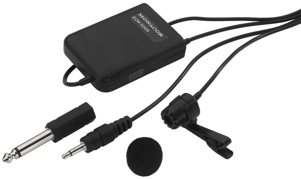 MONACOR Ansteck Sprach-Mikrofon Monacor ECM-3005 Übertragungsart:Kabelgebunden