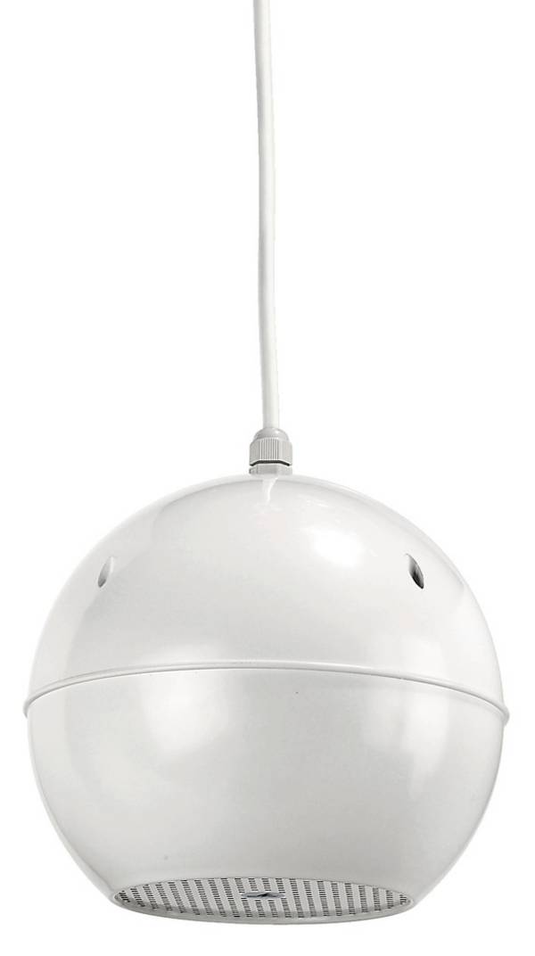 Monacor EDL-412/WS ELA-Deckenlautsprecher 10 W 100 V Weiß 1 St.