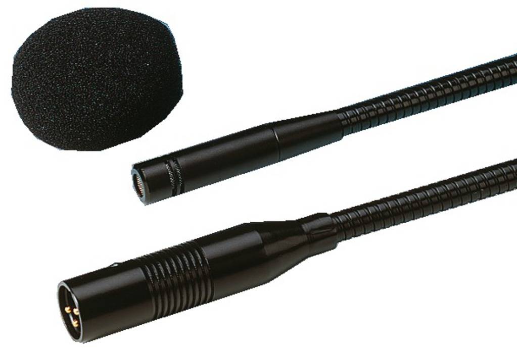 MONACOR Schwanenhals Sprach-Mikrofon IMG Stage Line EMG-500P Übertragungsart:Direkt