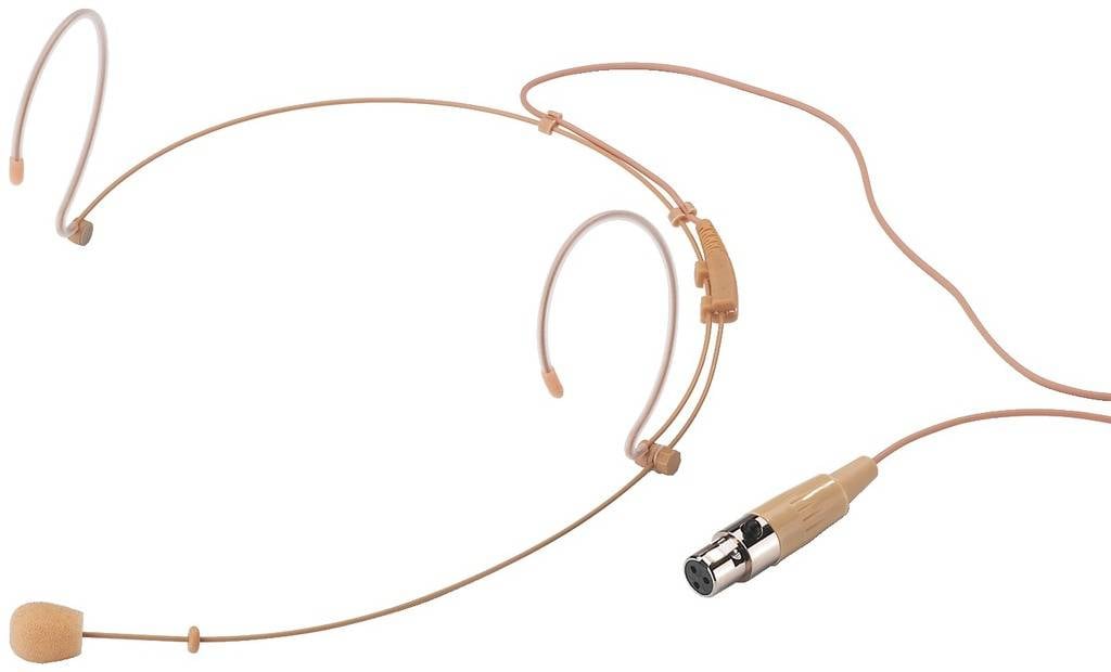 Headset Gesangs-Mikrofon Monacor HSE-150/SK Übertragungsart (Details):Kabelgebunden inkl. Windschutz