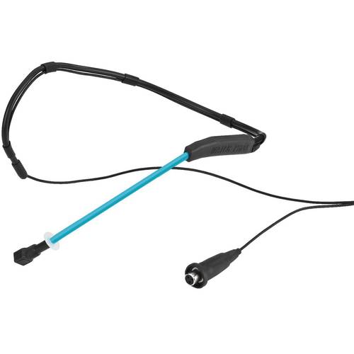 Thumbnail - Monacor HSE-200WP/BL Headset Sprach-Mikrofon Übertragungsart (Details):Kabelgebunden Mini-XLR Kabelgebunden