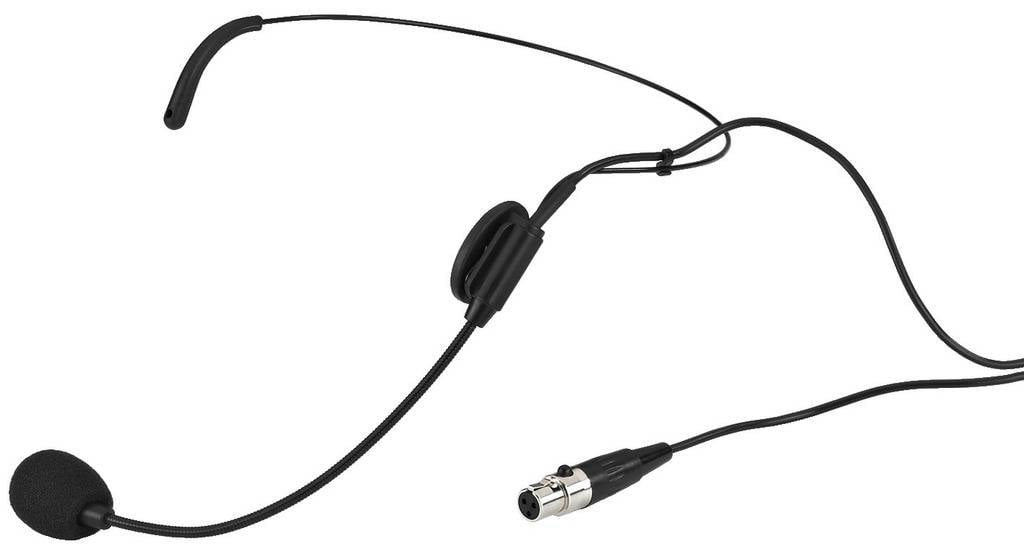 Headset Sprach-Mikrofon Monacor HSE-72 Übertragungsart (Details):Kabelgebunden inkl. Windschutz
