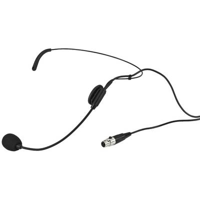 IMG StageLine HSE-72 Headset Sprach-Mikrofon Übertragungsart (Details):Kabelgebunden inkl. Windschutz