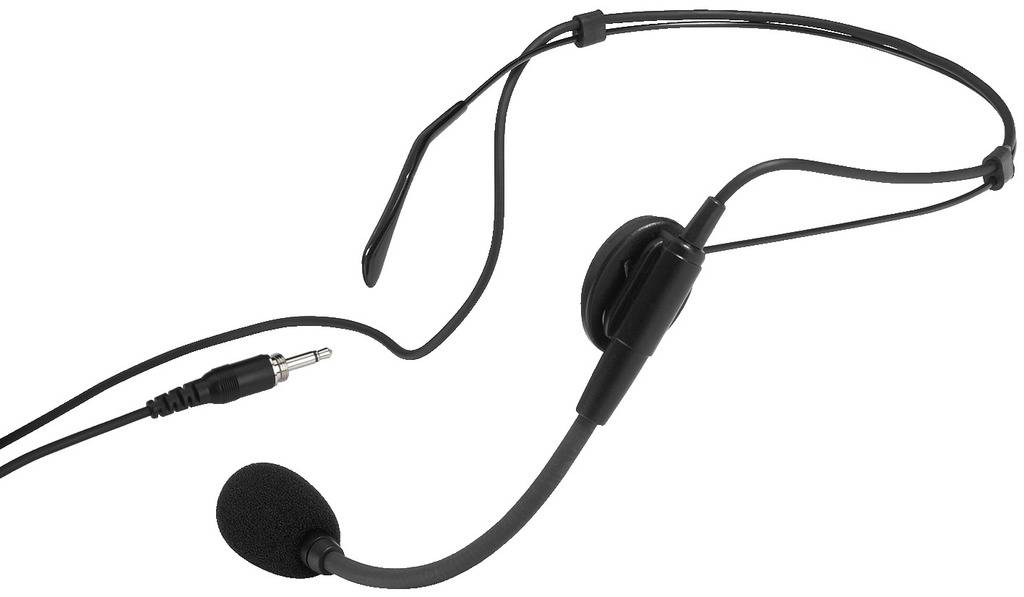 MONACOR Headset Gesangs-Mikrofon IMG Stage Line HSE-86 Übertragungsart:Kabelgebunden