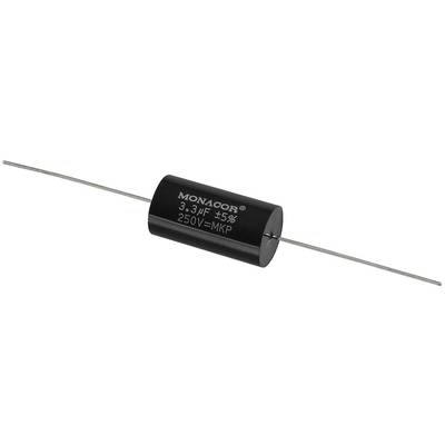 Monacor MKPA-33 Lautsprecher-Kondensator 3.3 µF 