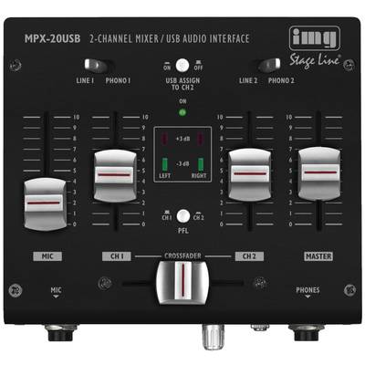 IMG StageLine MPX-20USB  DJ Mixer