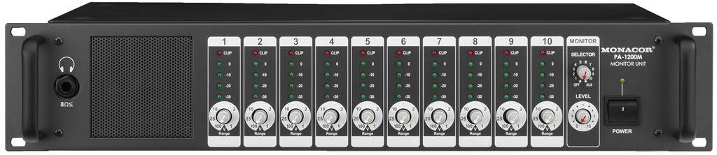 Monacor PA-1200M ELA-Programmwähler