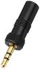Monacor PG-323PG Klinken Adapter Schwarz