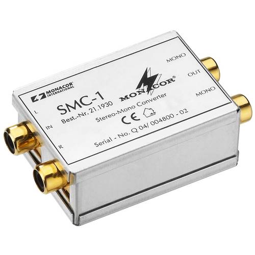 Monacor SMC-1 Stereo-Mono-Converter