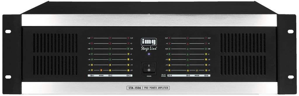 IMG STAGELINE STA-1506 PA Verstärker RMS Leistung je Kanal an 4 Ohm: 160 W