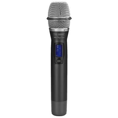 IMG StageLine TXS-1800HT Hand Gesangs-Mikrofon Übertragungsart (Details):Funk Metallgehäuse, Schalter