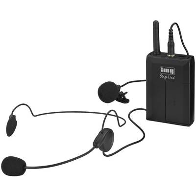 IMG StageLine TXS-813SX Headset Sprach-Mikrofon Übertragungsart (Details):Funk Schalter