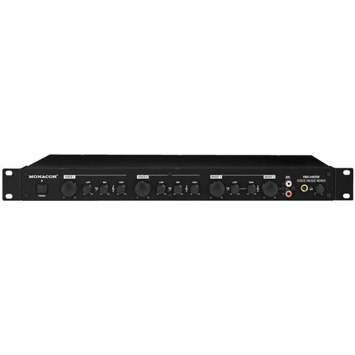 Monacor VMX-440/SW 19 Zoll Mischpult Anzahl Kanäle:4