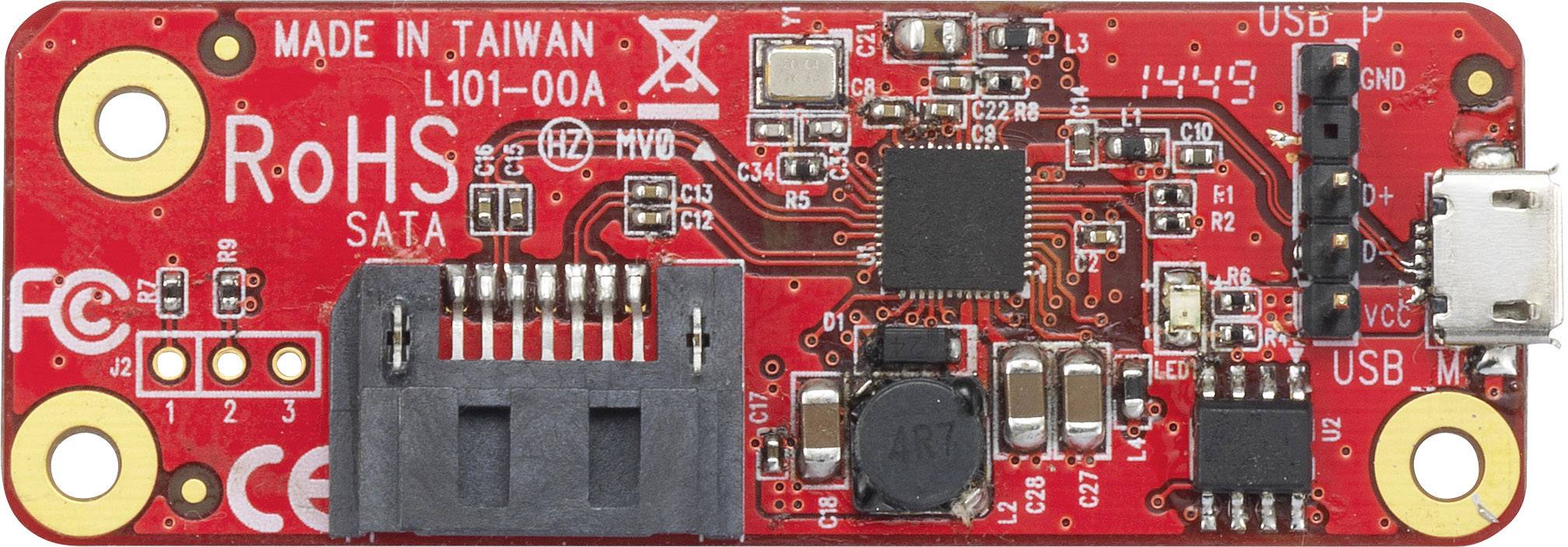 Renkforce USB/SATA-Converter Adapter Passend für (Entwicklungskits): Raspberry Pi®-3