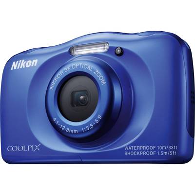 Nikon S33 Digitalkamera   Blau  