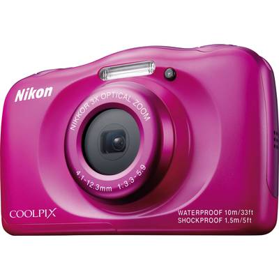 Nikon S33 Digitalkamera   Pink  