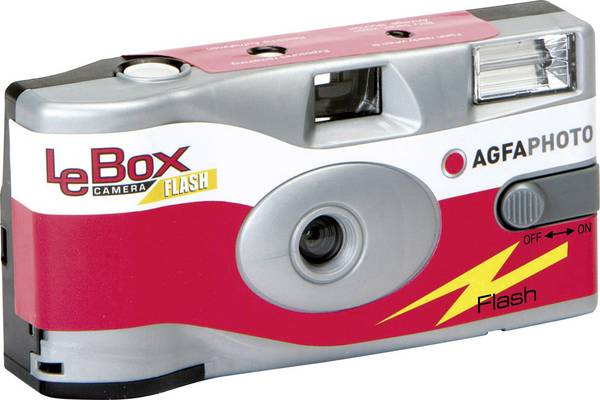AgfaPhoto LeBox Camera Flash - Einwegkamera