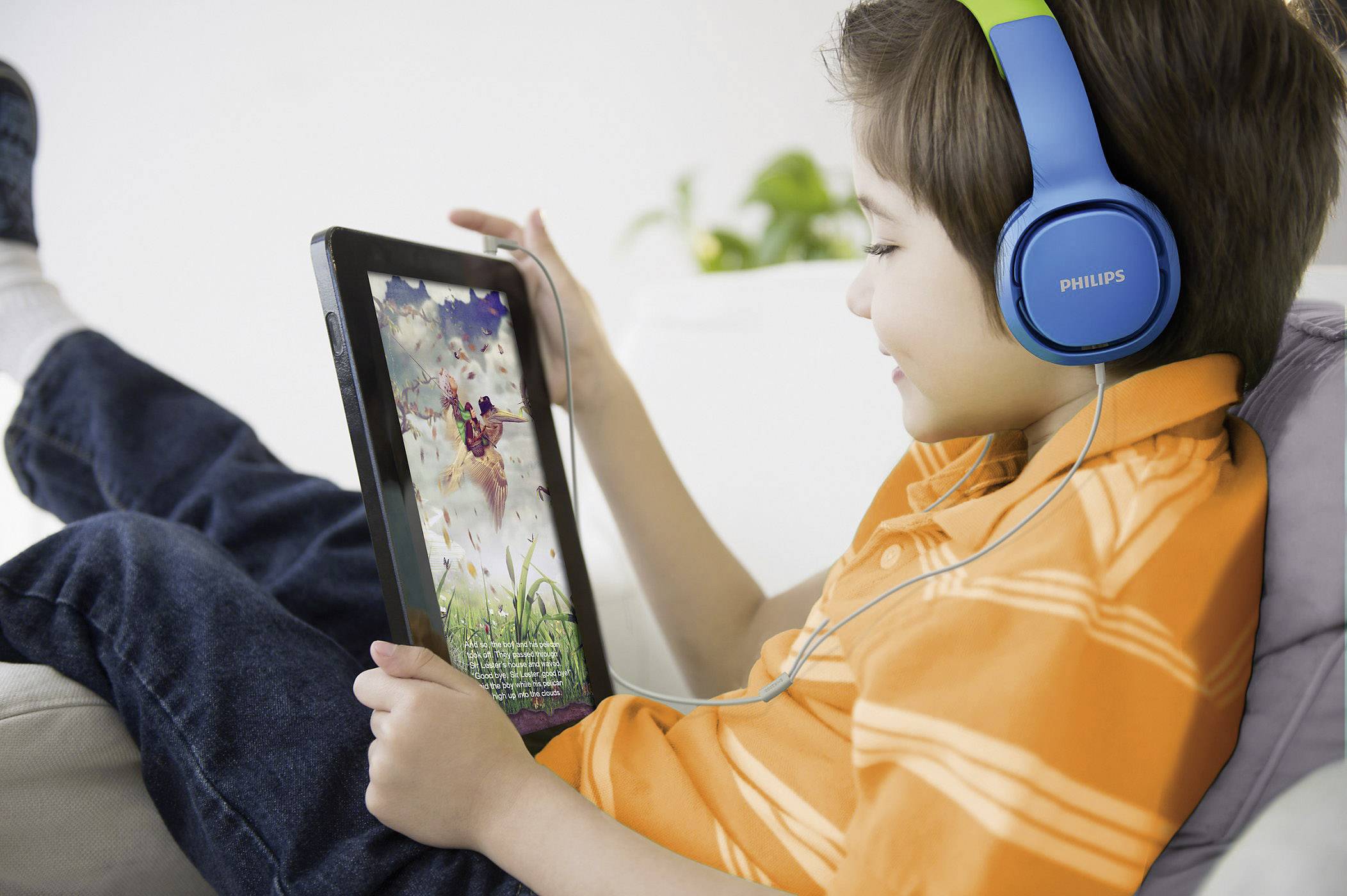 Philips Kids SHK2000BL - Kopfhörer - On-Ear - kabelgebunden-2