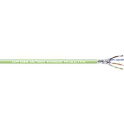 Ethernetový síťový kabel CAT 6A LAPP ETHERLINE PN Cat.6A Y FLEX 4x2x23/7, S/FTP, 4 x 2 x 0.25 mm², zelená, 100 m