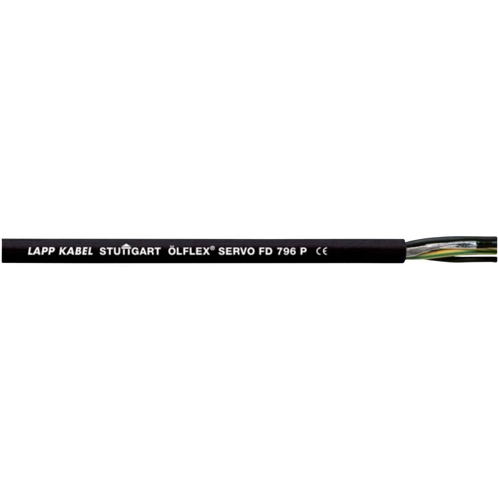 LAPP ÖLFLEX® SERVO FD 796 P Servokabel 4 G 2.50 mm² + 4 x 1 mm² Zwart 25328-100 100 m