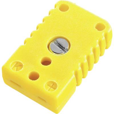 B + B Thermo-Technik 0220 0002 Miniaturkupplung Typ K, gelb Gelb Inhalt: 1 St.