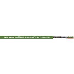 Ethernetový síťový kabel CAT 5e LAPP ETHERLINE P EC FLEX Cat.5e, SF/UTP, 2 x 2 x 0.12 mm², zelená, 1000 m