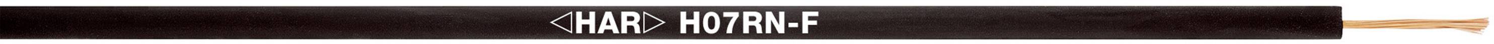 LAPP 4533002/500 Tilslutningskabel H07RN-F 1 x 4 mm² Sort 500 m