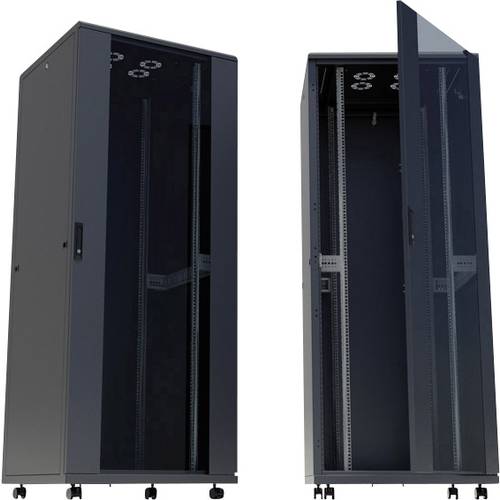 Thumbnail - Intellinet 713566 19 Zoll Netzwerkschrank (B x H x T) 600 x 1120 x 800 mm 22 HE Schwarz (RAL 9005)