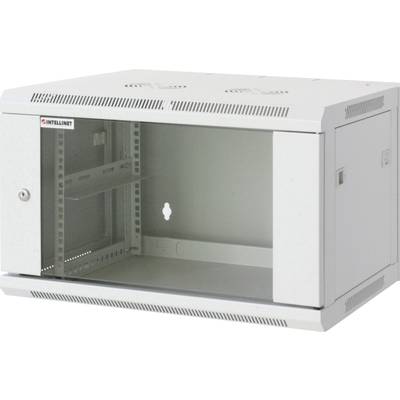 Intellinet 711715 19 Zoll Wandgehäuse (B x H x T) 570 x 370 x 450 mm 6 HE Schwarz (RAL 9005)-1