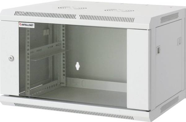 Intellinet 711920 19 Zoll Netzwerkschrank (B x H x T) 600 x 635 x 450 mm 12 HE Lichtgrau (RAL 7035)