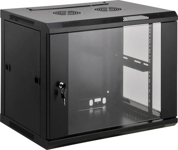 Intellinet 712033 19 Zoll Netzwerkschrank (B x H x T) 600 x 994 x 450 mm 20 HE Schwarz (RAL 9005)