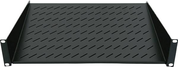 Intellinet 712491 19 Zoll  Netzwerkschrank-Geräteboden  1 HE  Festeinbau Geeignet für Schranktiefe: ab 450 mm Schwarz
