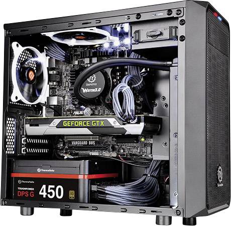 Thermaltake Versa H15 - Tower - micro ATX - ohne Netzteil (PS/2)-5