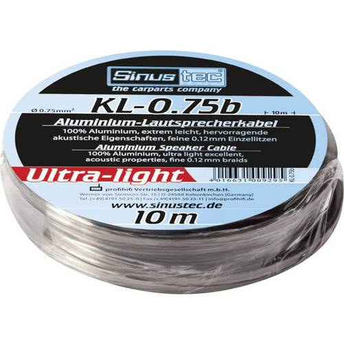 Thumbnail - Sinustec KL-0,75b Car HiFi Endstufen-Anschluss-Set
