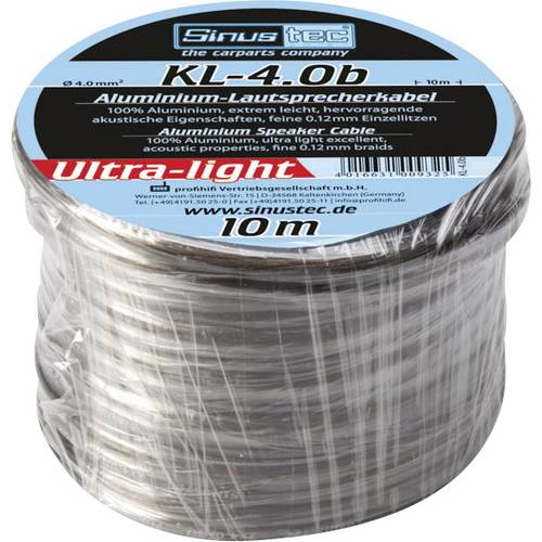 Sinustec KL-4,0b Car HiFi Endstufen-Anschluss-Set