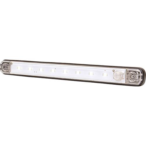 WAS LED Innenraumleuchte 728 SENSOR LW10 LED 12 V (B x H x T) 238 x 25 x 10.4 mm Bewegungsmelder, Automatisches einschal...
